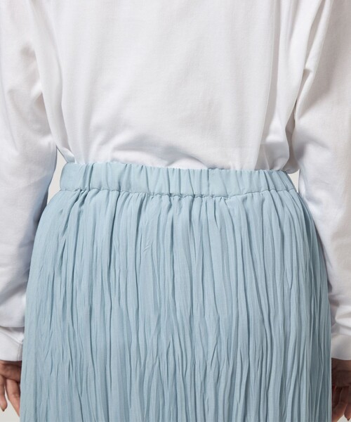 ワッシャー プリーツ スカート