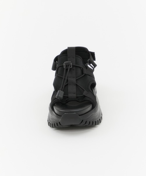 STUDIOUS（ステュディオス）の「【STUDIOUS/ステュディオス】《走れる8㎝ソール》Sneaker Sole Sandals/スニーカーソールサンダル/スポサン/厚底サンダル（サンダル・レディース・ブラック・1/2）」の20枚目の写真