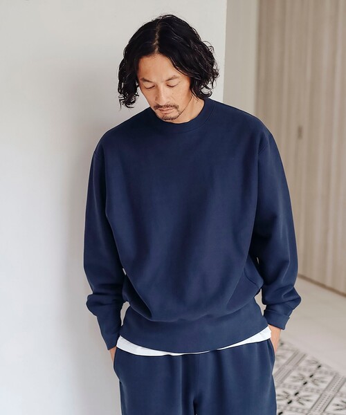 momentel スウェット 別注】Healthknit / ロッカーウィーブ クルーネック スウェット