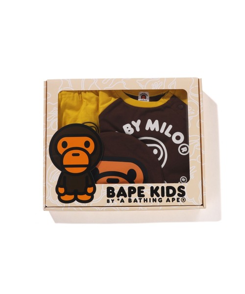 A BATHING APE BABY MILOロンパース・パンツ・スタイセット A BATHING APE BABY MILOロンパース・パンツ・スタイセット A
