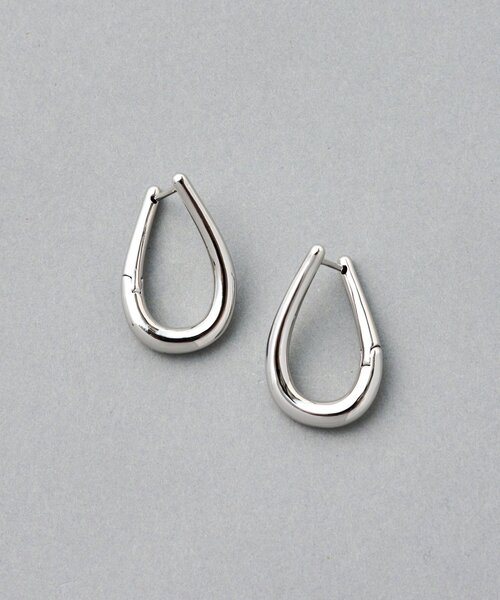 BEARDSLEY（ビアズリー）の「フープピアス（ピアス（両耳用）・レディース・シルバー・FREE）」の7枚目の写真