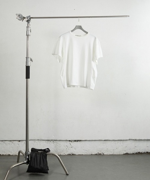 NVRFRGT(ネヴァーフォーゲット)の「HALF SLEEVE T-SHIRT(Tシャツ/カットソー・メンズ・ホワイト/ブラック・1/2)」の1枚目の写真