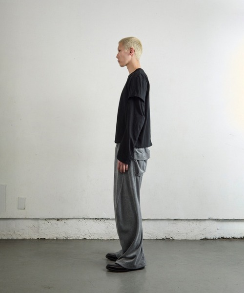 NVRFRGT(ネヴァーフォーゲット)の「HALF SLEEVE T-SHIRT(Tシャツ/カットソー・メンズ・ホワイト/ブラック・1/2)」の9枚目の写真