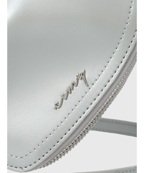 EIMY ISTOIRE（エイミーイストワール）の「ハートミニショルダーバッグ（ショルダーバッグ・レディース・レッド/シルバー/ブラック・F）」の14枚目の写真