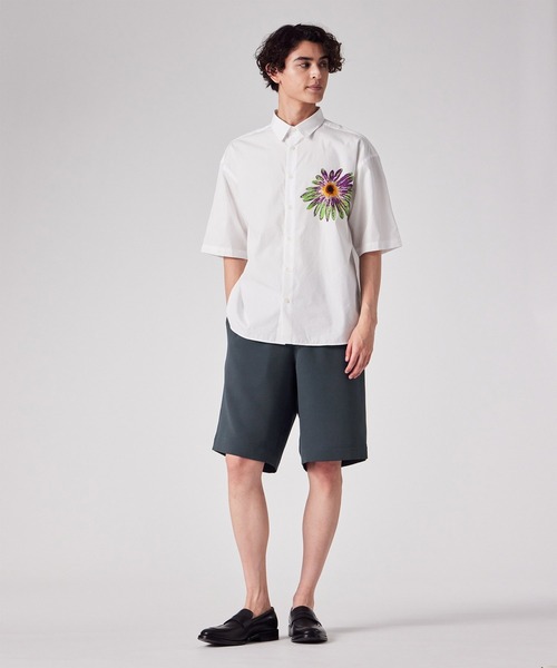 PS Paul Smith(ピーエスポールスミス)の「ライトドライテクスチャー ドローストリング ショーツ【252750 EXS01】(その他パンツ・メンズ・ブルー/パープル/ブラック・LARGE/MEDIUM/SMALL)」の11枚目の写真