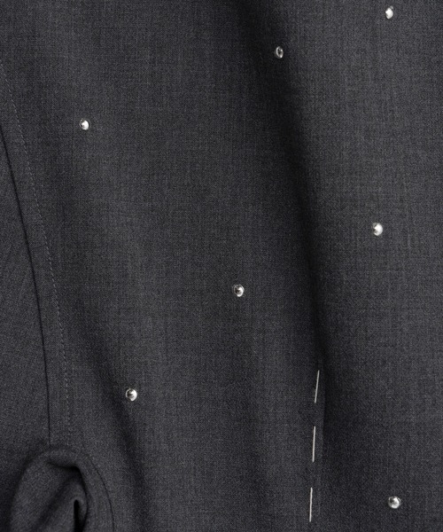 MAISON SPECIAL（メゾンスペシャル）の「Studs Hour Glass Worsted Zip