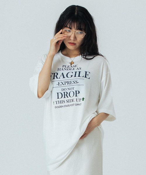 セール】(CREOLME)LOGO H/S TEE（Tシャツ/カットソー）｜ROSE BUD