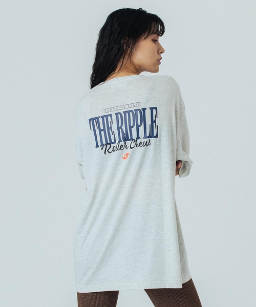 セール】(CREOLME)LOGO H/S TEE（Tシャツ/カットソー）｜ROSE BUD