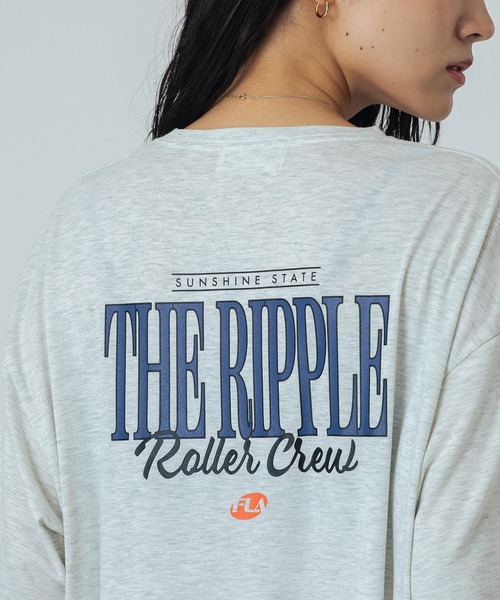 ROSE BUD(ローズバッド)の「(CREOLME)LOGO H/S TEE(Tシャツ/カットソー・レディース・グレー/ブラック/ホワイト・ONE SIZE)」の17枚目の写真
