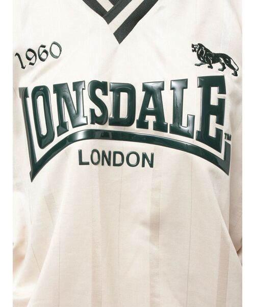 jouetie（ジュエティ）の「【LONSDALE×jouetie】ロゴユニフォームトップス（Tシャツ/カットソー・レディース・アイボリー/グリーン/ネイビー・MEDIUM）」の14枚目の写真