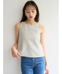 SNIDEL | ラメタンクトップス(タンクトップ)