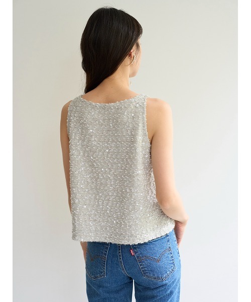 ラメタンクトップス（タンクトップ）｜SNIDEL（スナイデル）の