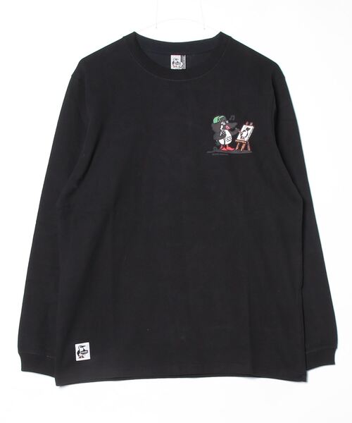 CHUMS(チャムス)の「【CHUMS】かせきさいだぁ アラカルト2 Brushed L/S T(Tシャツ/カットソー・メンズ・ブラック/ホワイト・LARGE/MEDIUM/X-LARGE)」の11枚目の写真
