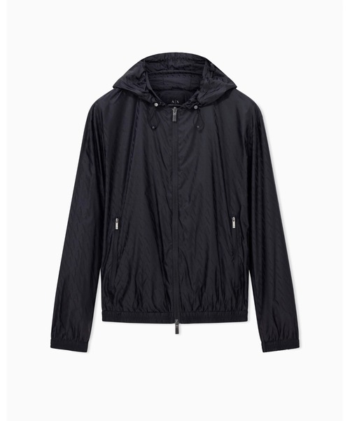 A|X アルマーニ エクスチェンジ】オールオーバーロゴ シャイニー