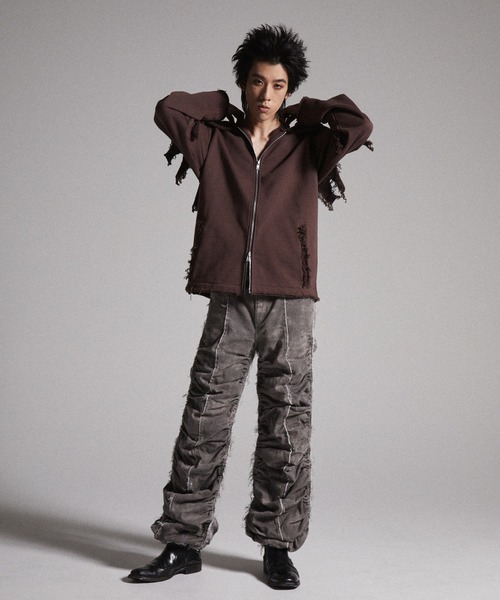 GRANCY（グランシー）の「【GRANCY】Shirred Damage design