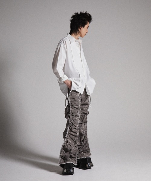GRANCY（グランシー）の「【GRANCY】Shirred Damage design
