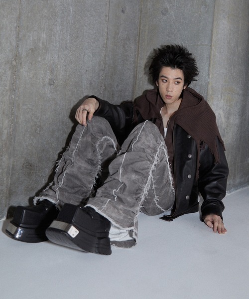 GRANCY（グランシー）の「【GRANCY】Shirred Damage design