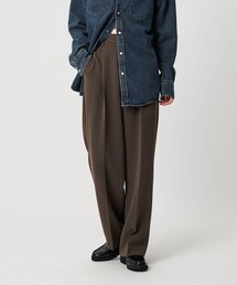 BEAUTY&YOUTH UNITED ARROWS（ビューティーアンドユースユナイテッドアローズ）の「タックワイドストレートパンツ ウォッシャブル（その他パンツ）」