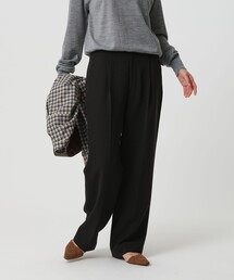 BEAUTY&YOUTH UNITED ARROWS | タックワイドストレートパンツ ウォッシャブル(その他パンツ)