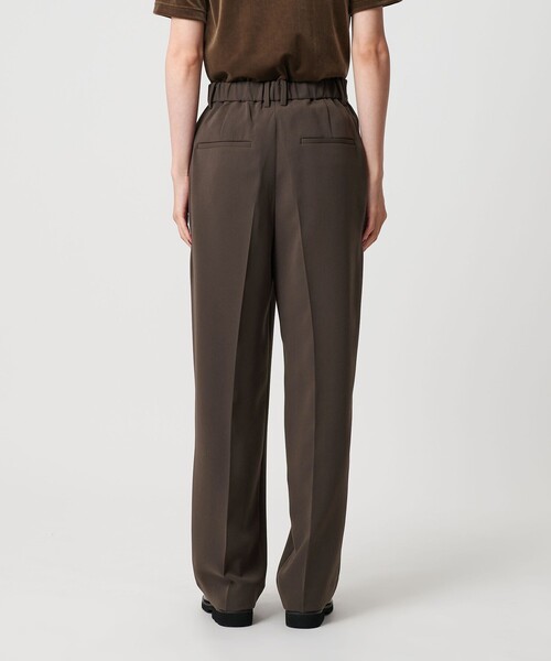 BEAUTY&YOUTH UNITED ARROWS（ビューティーアンドユースユナイテッドアローズ）の「タックワイドストレートパンツ ウォッシャブル（その他パンツ・レディース・ブラック/オフホワイト/ダークブラウン/ライム・XS/M/L/S）」の20枚目の写真