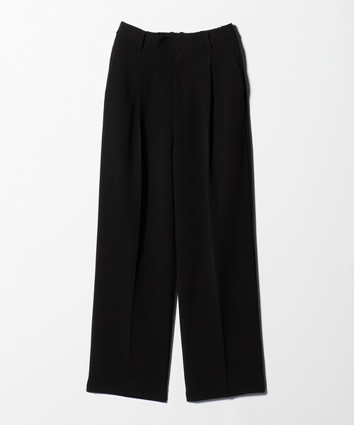 BEAUTY&YOUTH UNITED ARROWS(ビューティーアンドユースユナイテッドアローズ)の「タックワイドストレートパンツ ウォッシャブル(その他パンツ・レディース・ブラック/オフホワイト/ダークブラウン/ライム・XS/M/L/S)」の18枚目の写真