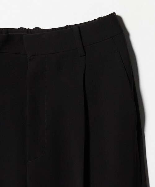 BEAUTY&YOUTH UNITED ARROWS(ビューティーアンドユースユナイテッドアローズ)の「タックワイドストレートパンツ ウォッシャブル(その他パンツ・レディース・ブラック/オフホワイト/ダークブラウン/ライム・XS/M/L/S)」の20枚目の写真