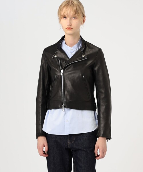 ラムレザー ライダースジャケット（ライダースジャケット）｜MACPHEE