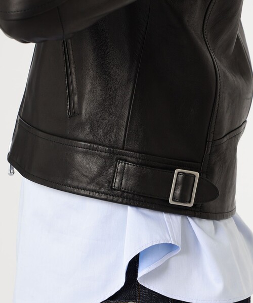 ラムレザー ライダースジャケット（ライダースジャケット）｜MACPHEE