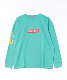 BABYDOLL（ベビードール）の「親子お揃い BOXロゴロンT 0852A（Tシャツ/カットソー・メンズ）」