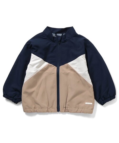 apres les cours（アプレレクール）の「ウィンドブレーカー（ナイロンジャケット・キッズ・ネイビー/ピンク・80/90/100/110/120/130/140）」の9枚目の写真