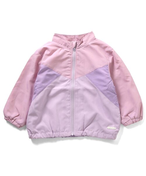 apres les cours（アプレレクール）の「ウィンドブレーカー（ナイロンジャケット・キッズ・ネイビー/ピンク・80/90/100/110/120/130/140）」の10枚目の写真