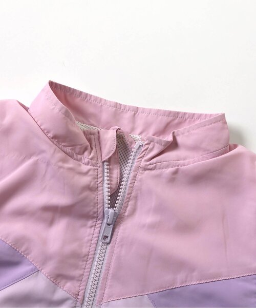 apres les cours（アプレレクール）の「ウィンドブレーカー（ナイロンジャケット・キッズ・ネイビー/ピンク・80/90/100/110/120/130/140）」の12枚目の写真