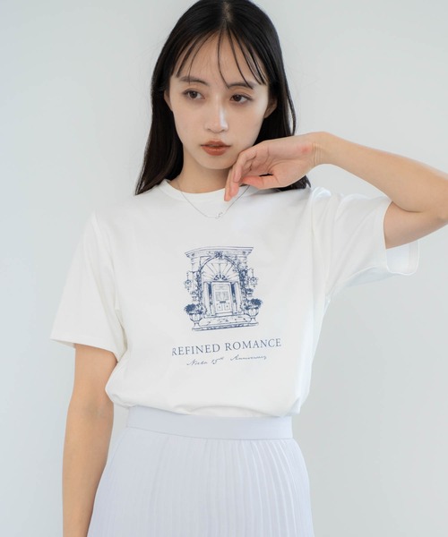 NOELA(ノエラ)の「ロゴエンブレムTシャツ(Tシャツ/カットソー・レディース・オフホワイト/ブラック・フリー)」の11枚目の写真