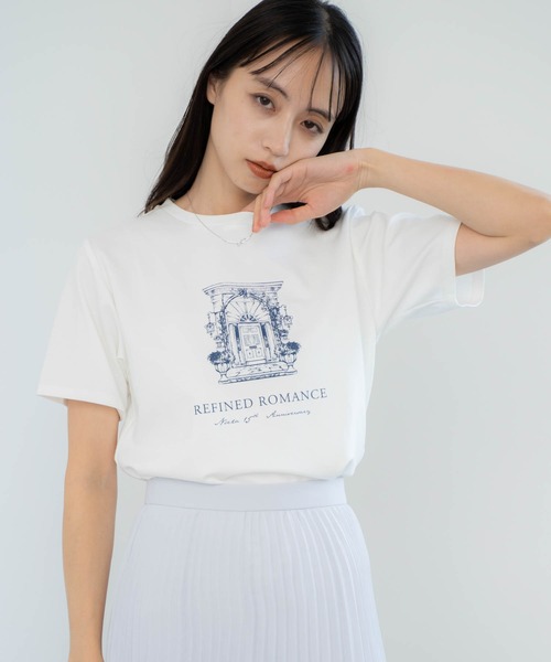 NOELA(ノエラ)の「ロゴエンブレムTシャツ(Tシャツ/カットソー・レディース・オフホワイト/ブラック・フリー)」の12枚目の写真