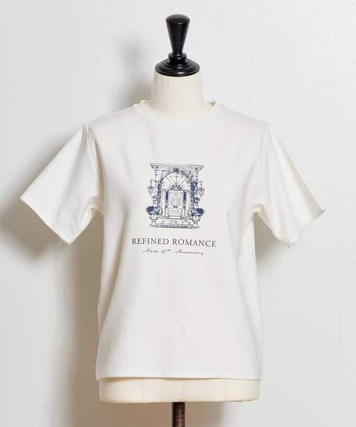 NOELA(ノエラ)の「ロゴエンブレムTシャツ(Tシャツ/カットソー・レディース・オフホワイト/ブラック・フリー)」の21枚目の写真