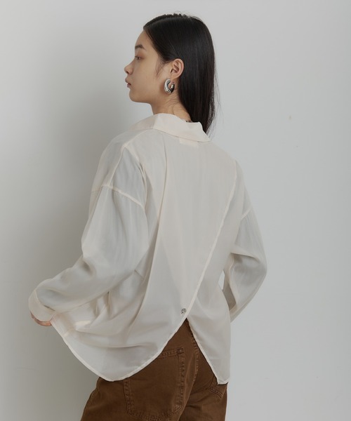 j*l様 シースルーシャツ シースルー シアーシャツ（シャツ/ブラウス）｜SEN TOKYO（セン