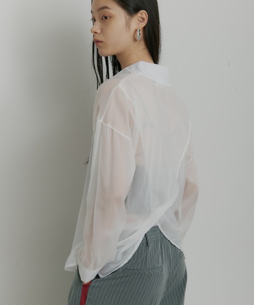 シースルー シアーシャツ（シャツ/ブラウス）｜SEN TOKYO（セン