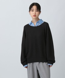 LEPSIM | 7ゲージカノコラグラン長袖プルオーバー　97117(ニット/セーター)