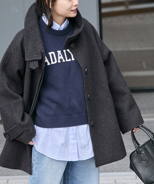 スタンドオーバーカラーコート（その他アウター）｜JOURNAL STANDARD