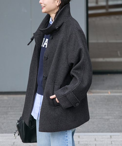 スタンドオーバーカラーコート（その他アウター）｜JOURNAL STANDARD