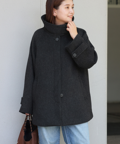 スタンドオーバーカラーコート（その他アウター）｜JOURNAL STANDARD