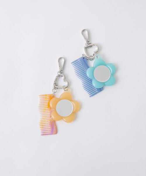 ミラーコームセットキーチェーン（キーホルダー）｜SMELLY（スメリー