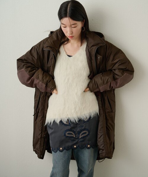 Omekashi（オメカシ）の「モンスターパーカー（その他アウター・レディース・カーキ/ブラウン・FREE）」の5枚目の写真