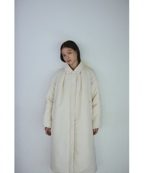 STYLEMIXER(スタイルミキサー)の「パッファーロングコート(その他アウター・レディース・キャメル/アイボリー/ブラック・FREE)」の7枚目の写真