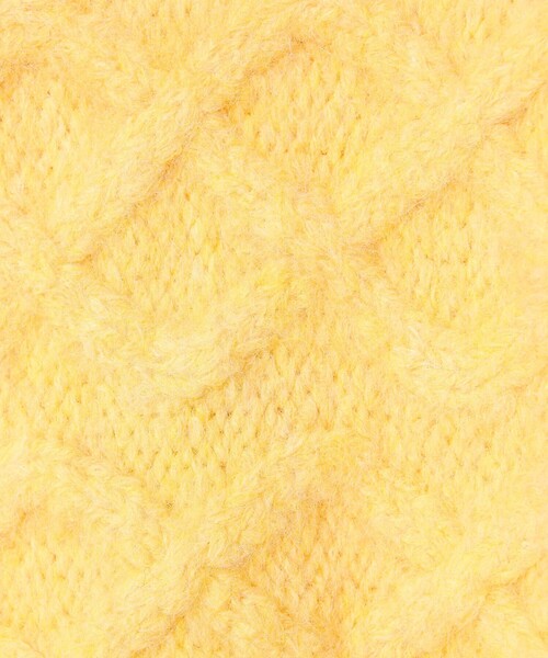 EMMEL REFINES＞EM バックリボン ケーブルニット プルオーバー（ニット