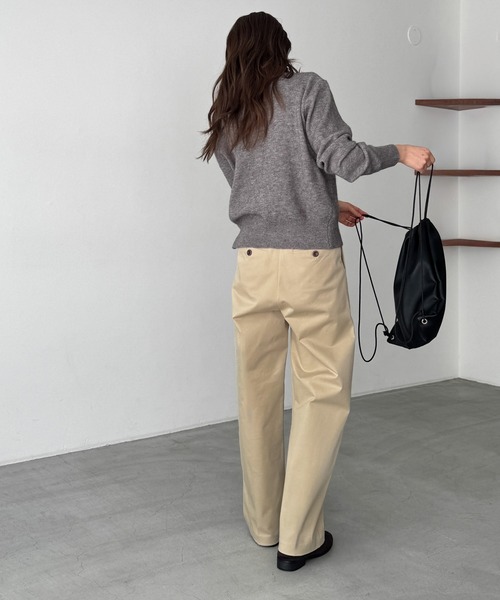 HARING　クラシックタックパンツ レディース CANAL JEAN｜HARING クラシックタックパンツ | Rakuten Fashion