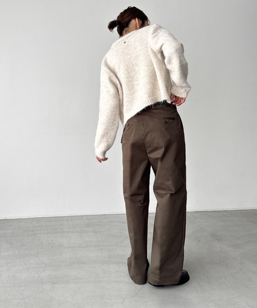 HARING クラシックタックパンツ（その他パンツ）｜CANAL JEAN