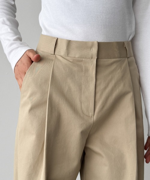 HARING　クラシックタックパンツ レディース CANAL JEAN｜HARING クラシックタックパンツ | Rakuten Fashion