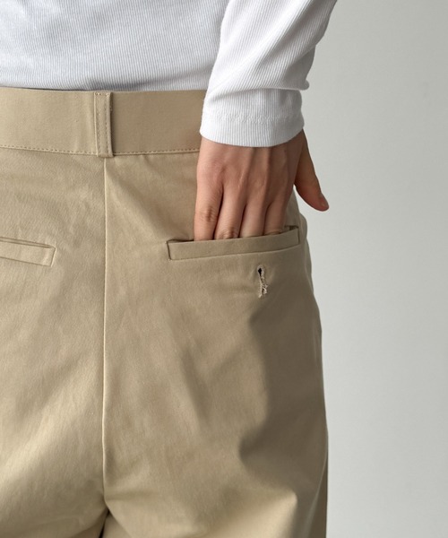 HARING　クラシックタックパンツ レディース HARING クラシックタックパンツ（その他パンツ）｜CANAL JEAN