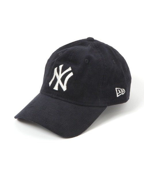 LEPSIM（レプシィム）の「【NEW ERA】コーデュロイロゴキャップ　494042（キャップ・レディース・ネイビー/ブラウン・ONE SIZE）」の2枚目の写真